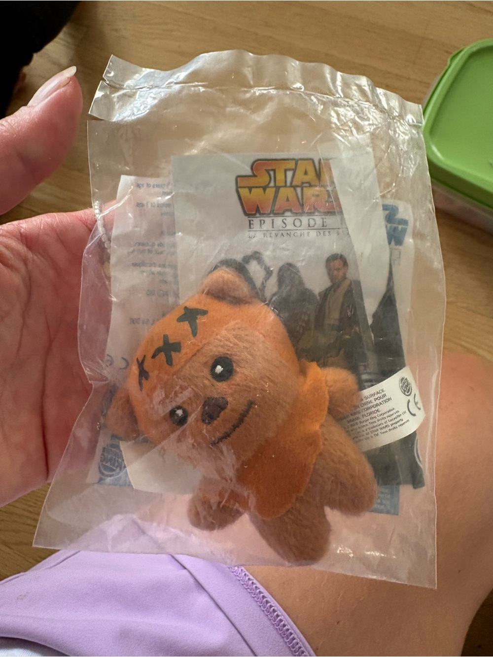 2005 Burger King Star War Episode III Revenge Of The Sith Wicket Plush Toy